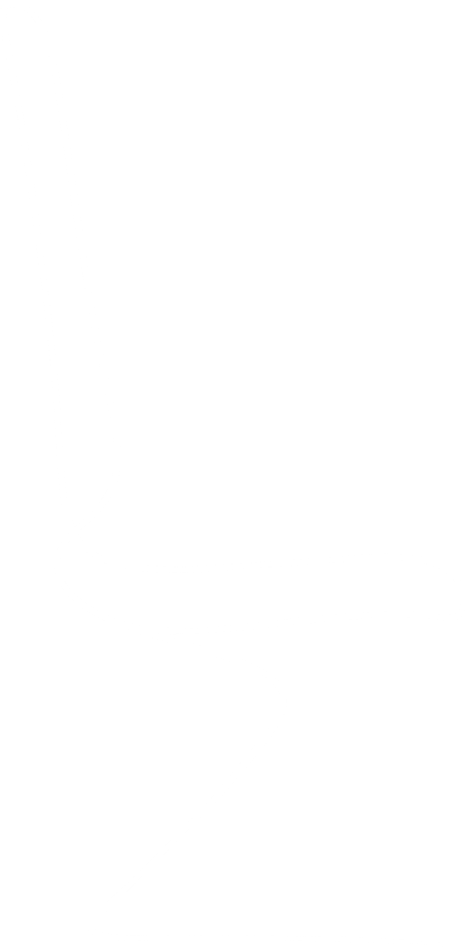 Abstract silhouette of an empty chair.
